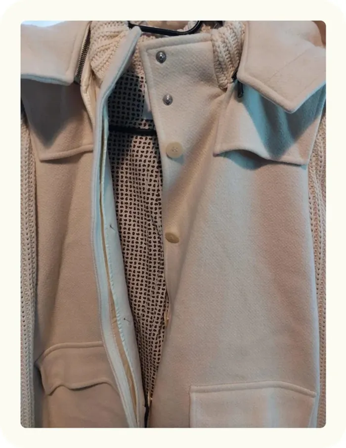 Manteau long laine femme Faconnable - photo numéro 6