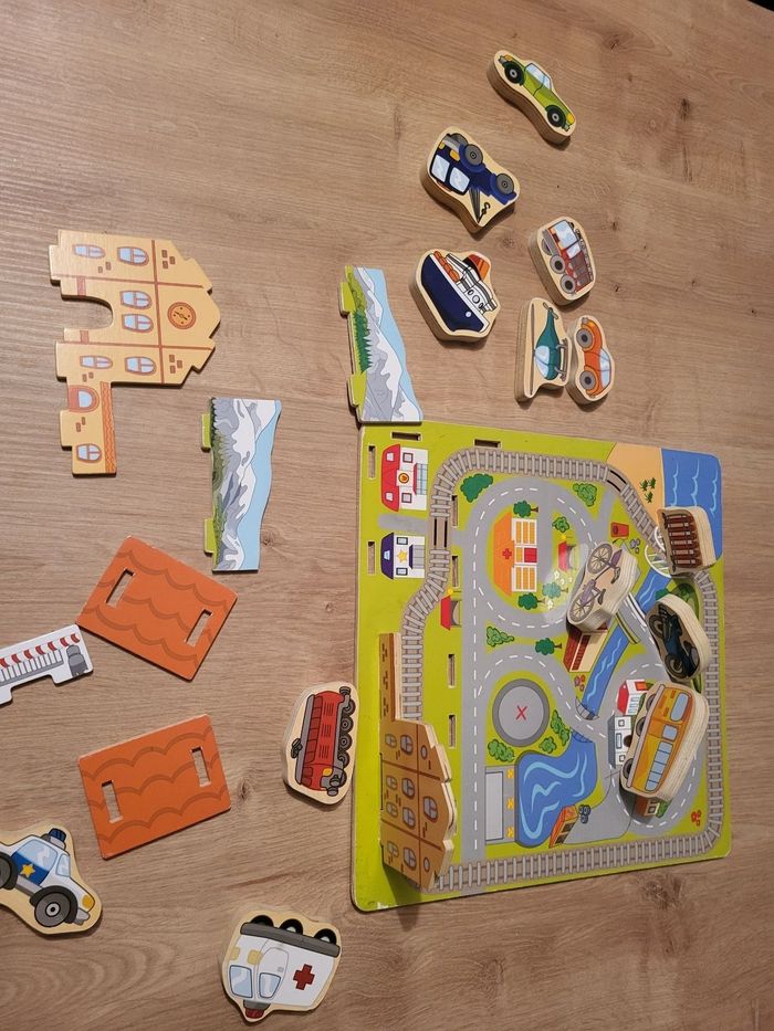 Plateau jouets bois - photo numéro 3