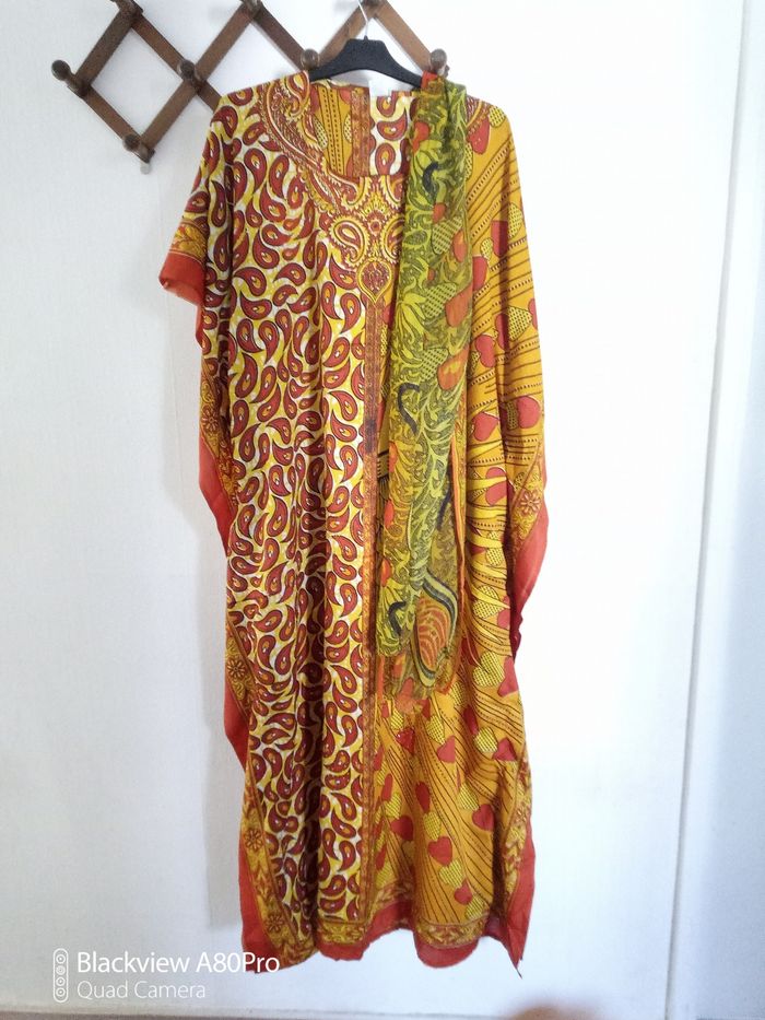 Boubou Robe avec fouloir taille L - photo numéro 2