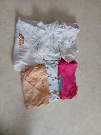 Lot de 6 bodies