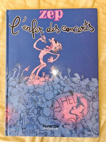 BD l enfer des concerts ZEP