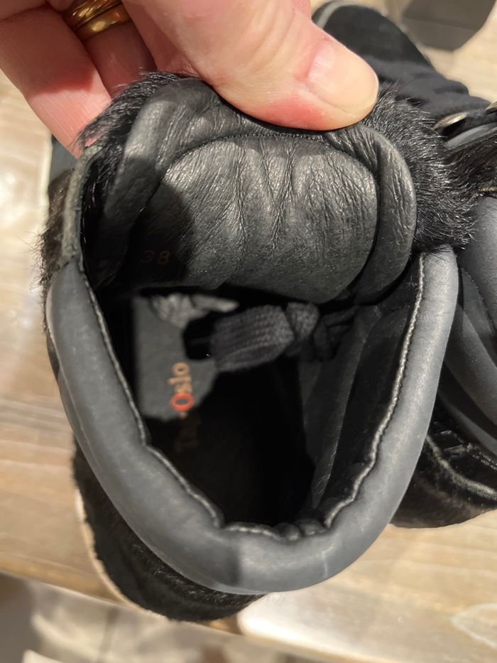 Sneakers Tag Oslo tout en cuir - photo numéro 6