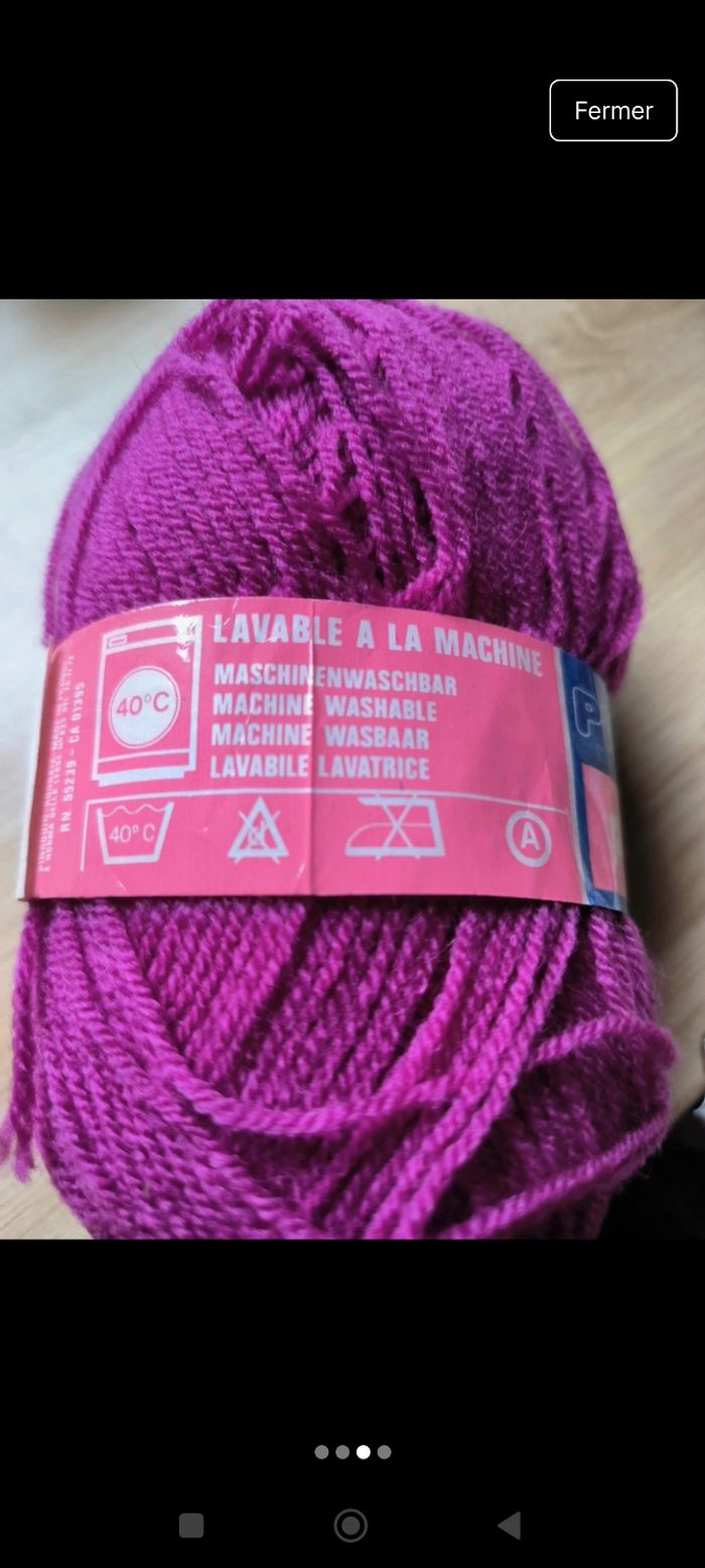 Lot de 15 pelotes de laine - photo numéro 8