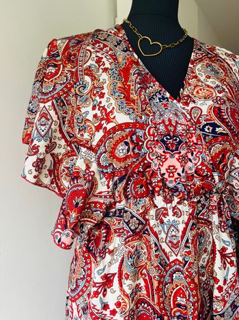 Robe à motifs bohème taille 36