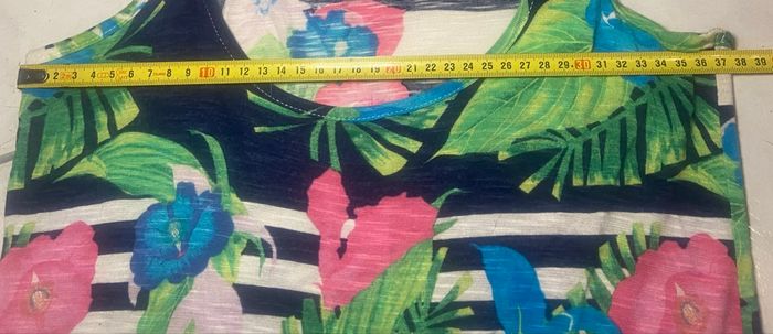 Débardeur à fleurs multicolores - photo numéro 3