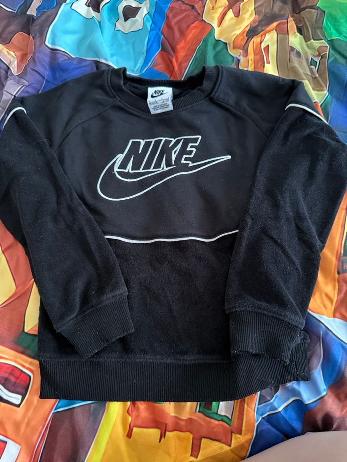 Survêtement Nike Noir style velours - photo numéro 3