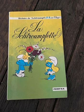 Bd pocket la schtroumpfette