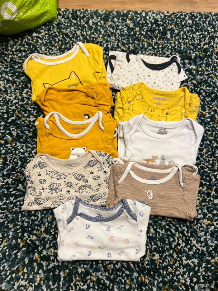 Lot 9 bodies 12 mois