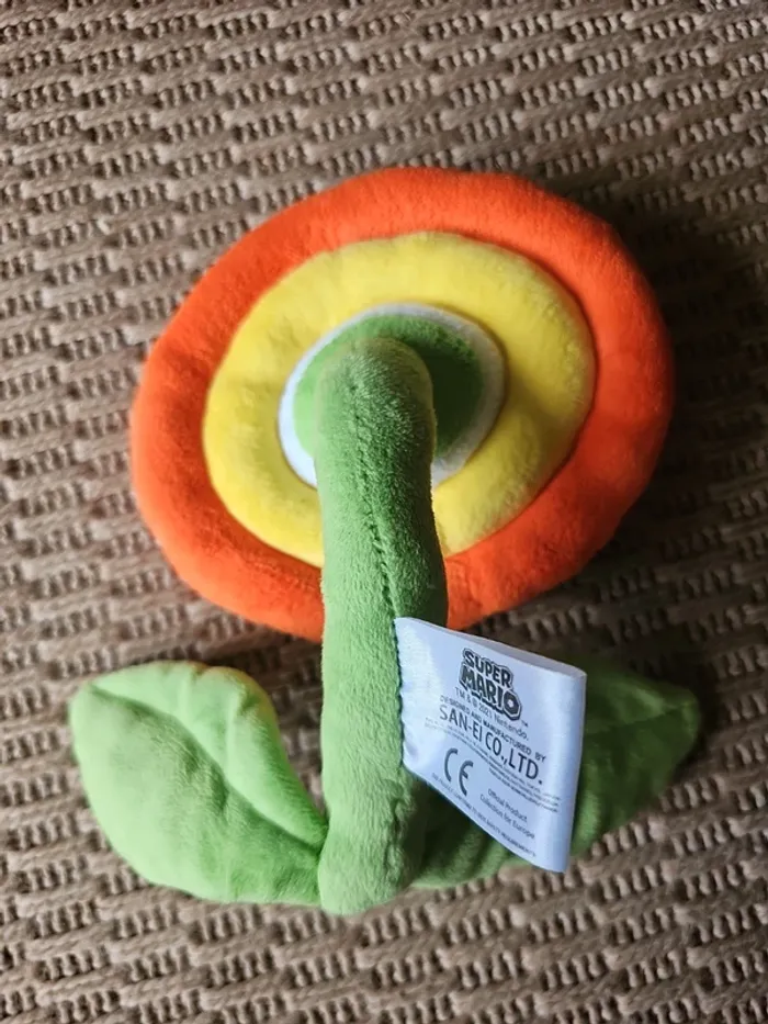 Peluche fleur de feu super mario - photo numéro 5