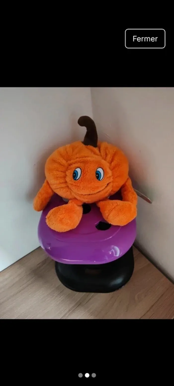 Peluche citrouille Playtive - photo numéro 2