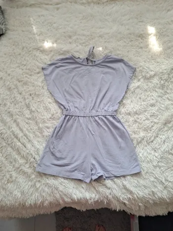 Combishort lilas dos ouvert - Taille S - Clothes