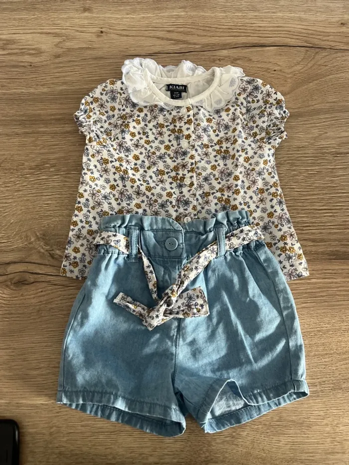 Ensemble Short et chemisiers