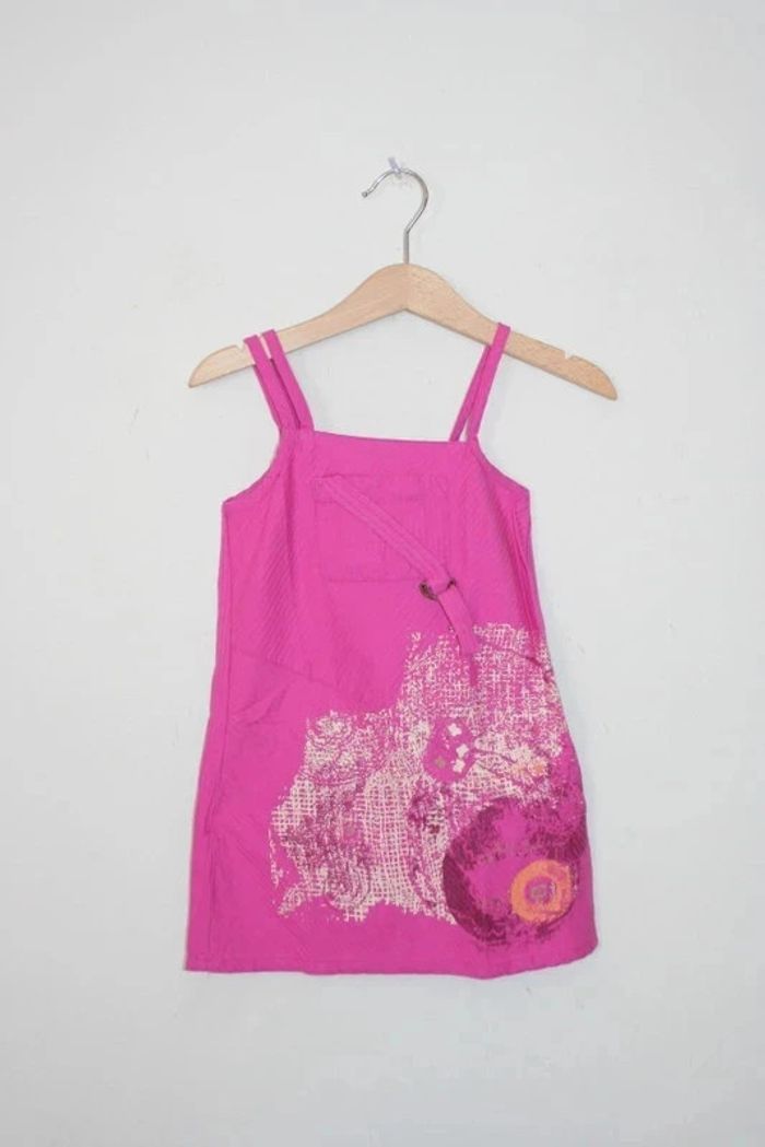 Robe rose asymétrique Lopy Lopa 23 mois