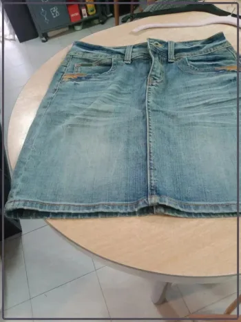 Jupe femme en jean