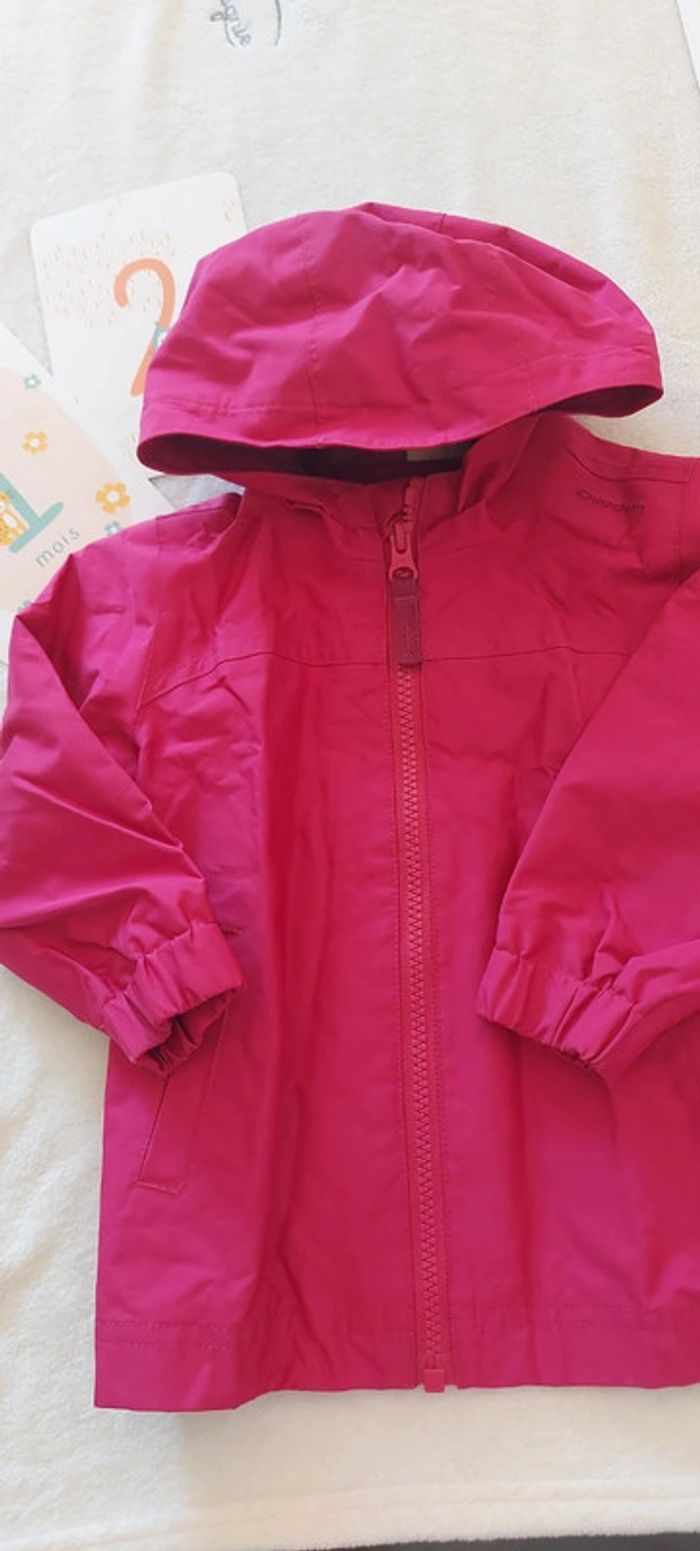 Parkas coupe vent bébé fille 12 mois - photo numéro 4