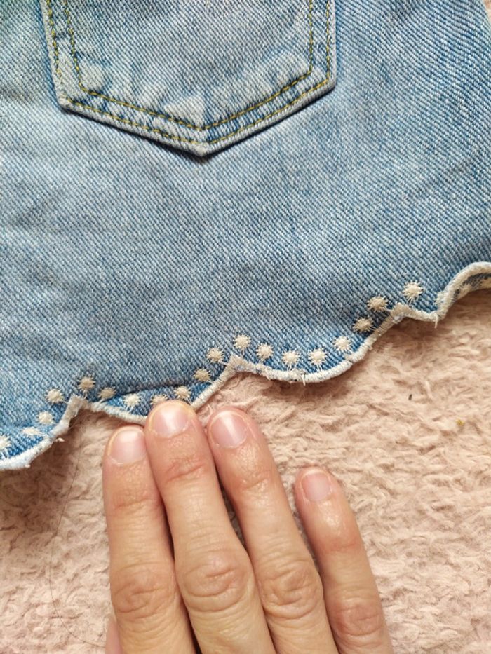 Short en jean 6-7 ans - photo numéro 4