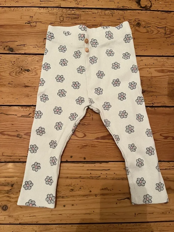 Legging fleurs