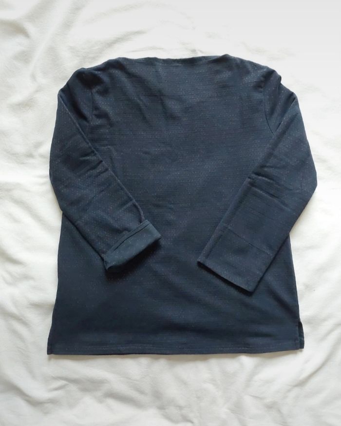 Sweat marine et doré - photo numéro 2