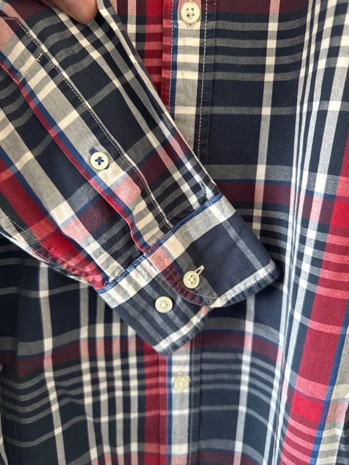 Chemise à carreaux Tommy Hilfiger – Homme – Taille S – Très bon état - photo numéro 5