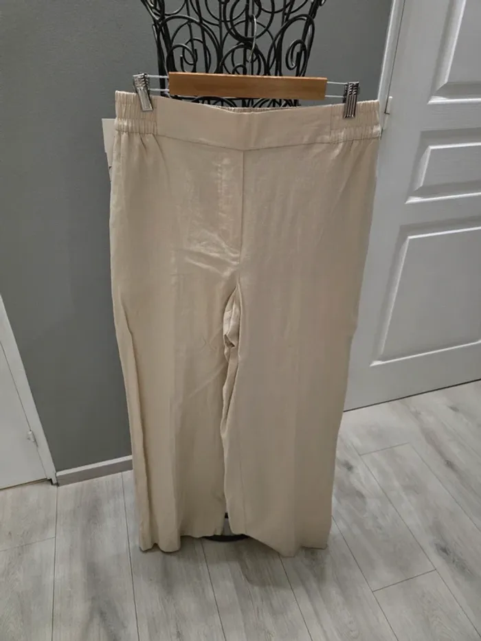 Pantalon Zara avec lin