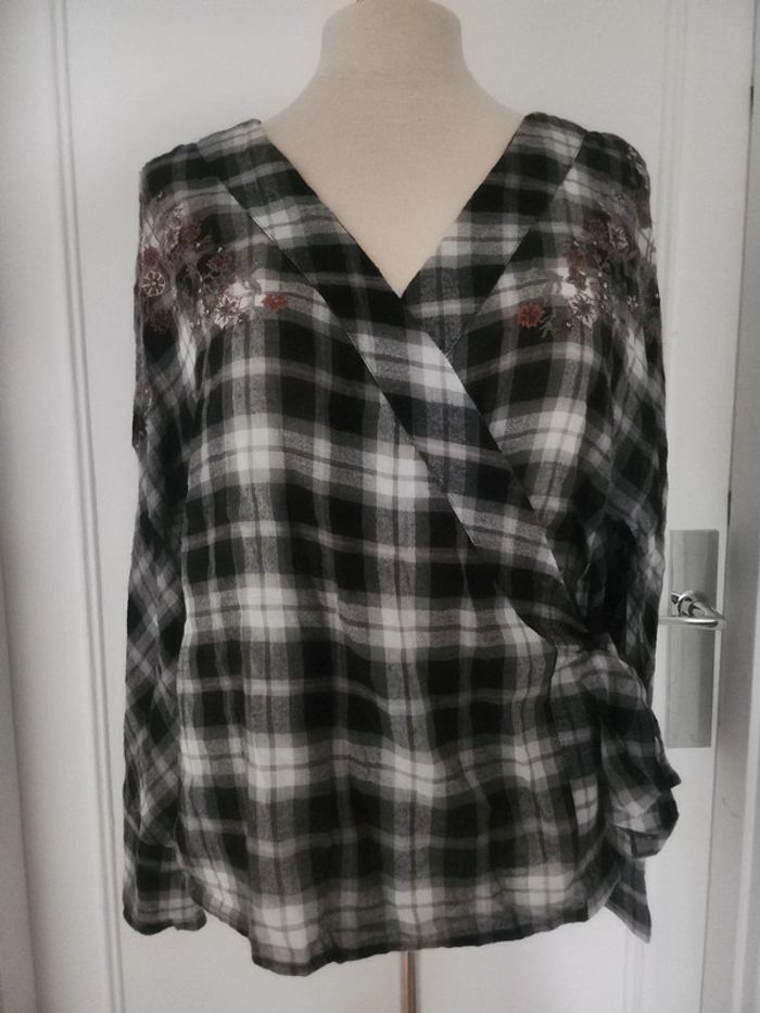 Chemise cache cœur Zara - photo numéro 3