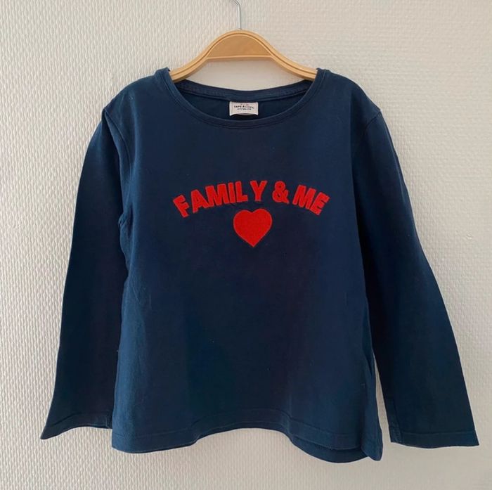 Lot 5 t-shirts manches longues - taille 04 ans - photo numéro 13