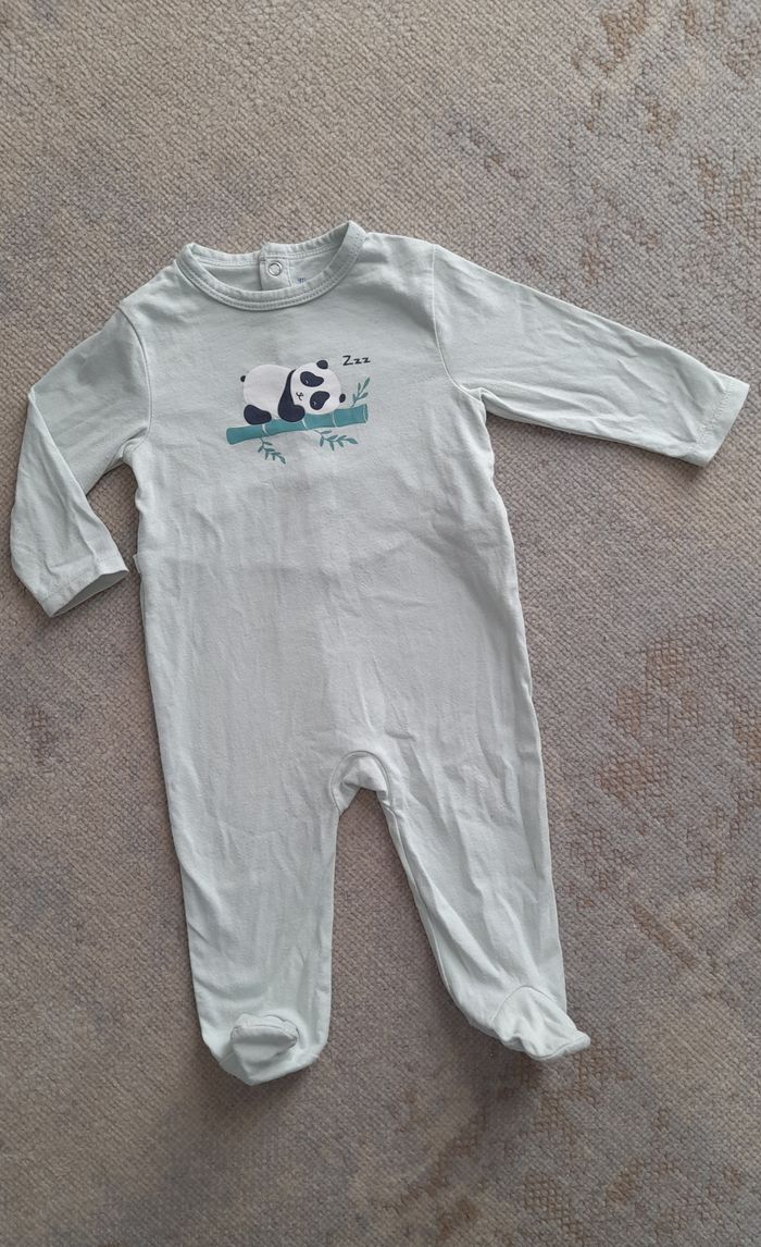 Pyjama mixte léger Panda 🐼 6 mois