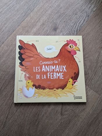 Livre connais tu les animaux de la ferme?