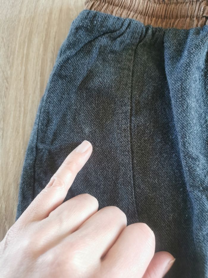 Ensemble bébé garçon 12/18 mois (86cm)t-shirt, pantalon et gilet zara baby et H&M - photo numéro 3