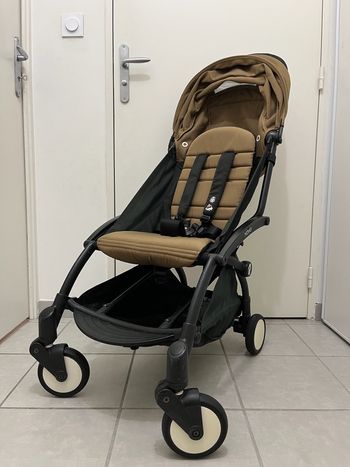 Poussette YOYO Stokke avec pack 6+ toffee