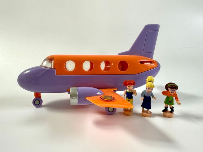 Polly Pocket Tour Jet 1998 Vintage Mattel - photo numéro 6