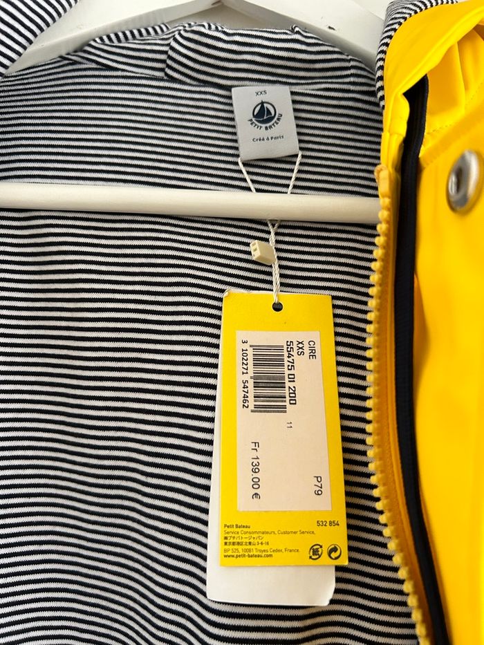 Ciré XXS Petit Bateau NEUF (correspond plus à un Xs) - photo numéro 4