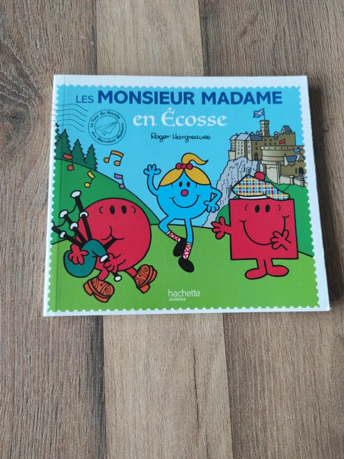 Livre : Les Monsieur Madame en Écosse