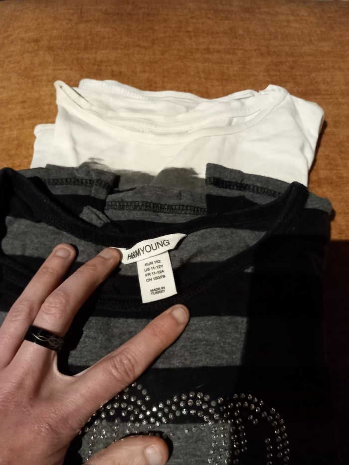 Lot 10 t-shirts (12 ans) - photo numéro 10