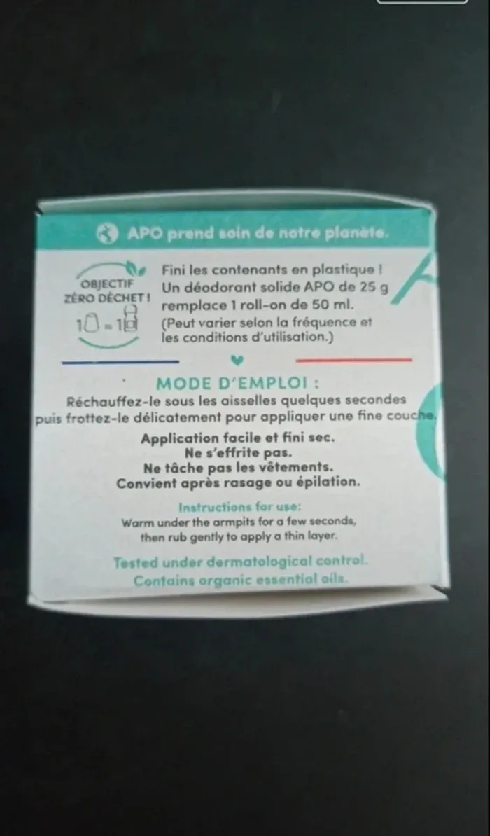 Déo solide - photo numéro 3