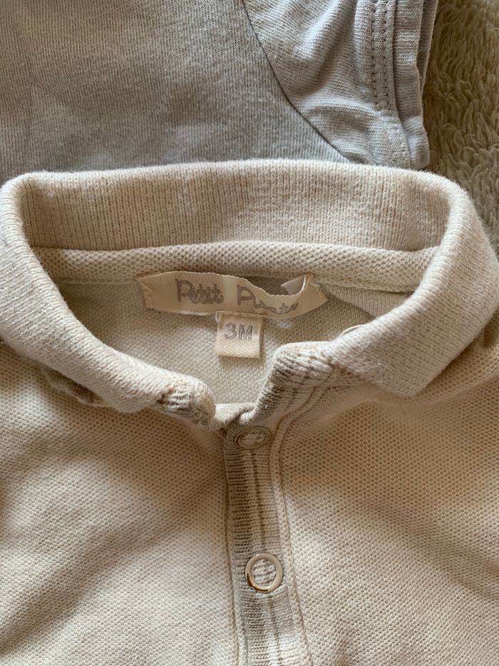 Lot de 3 tee shirt manches courtes 3 mois - photo numéro 2