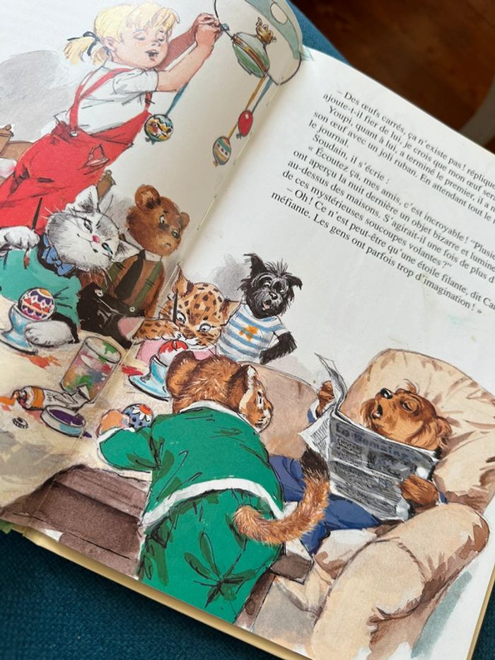 Livre Caroline et les extraterrestres vintage Pierre Probst - photo numéro 3