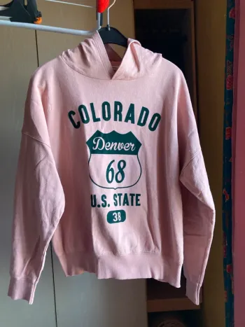 Superbe sweat-shirt capuche hoodie Denver Colorado USA jamais porté