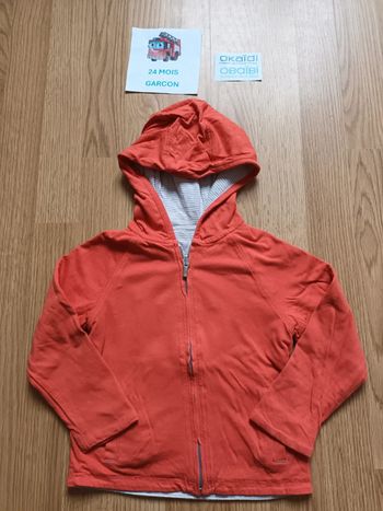 Gilet reversible 24 mois obaibi