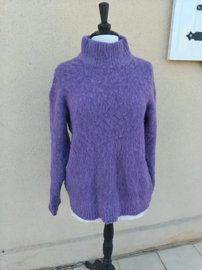 Pull Caroll  tL laine alpaga - photo numéro 5