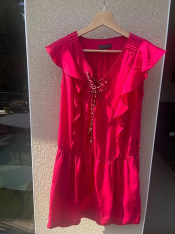 Robe fuchsia