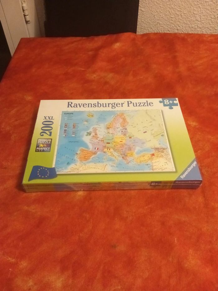 Puzzle de l'Europe, Ravensburger XXL 200 pièces