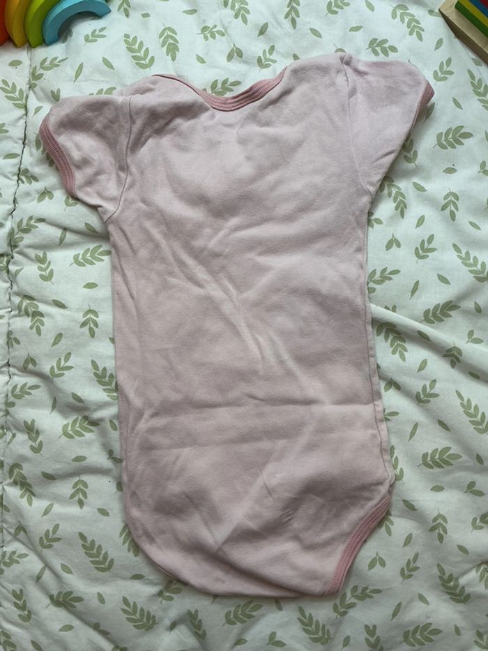 body manches courtes rose 24 mois petit bateau - photo numéro 6