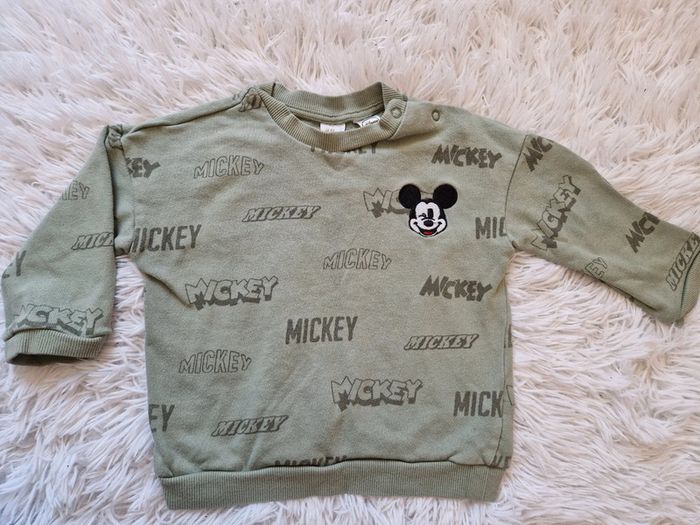 Pull vert Mickey - photo numéro 3
