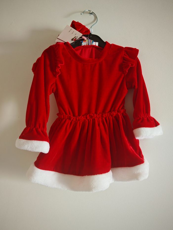 Robe de Noël fille, taille 6 mois, Chicaprie