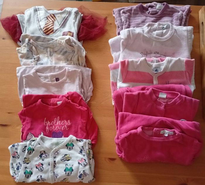 Lot de 10 pyjamas