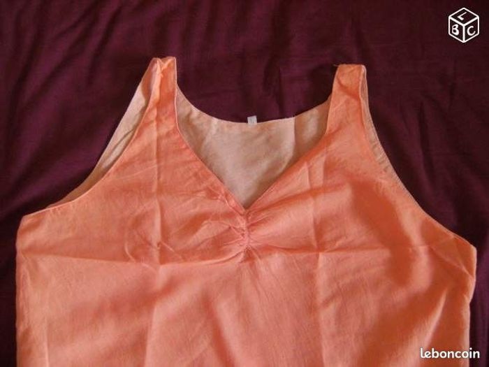 Robe orange Exploralia - Taille L