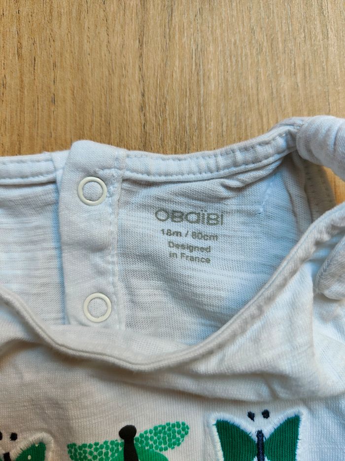 Tee shirt obaibi 18mois - photo numéro 3