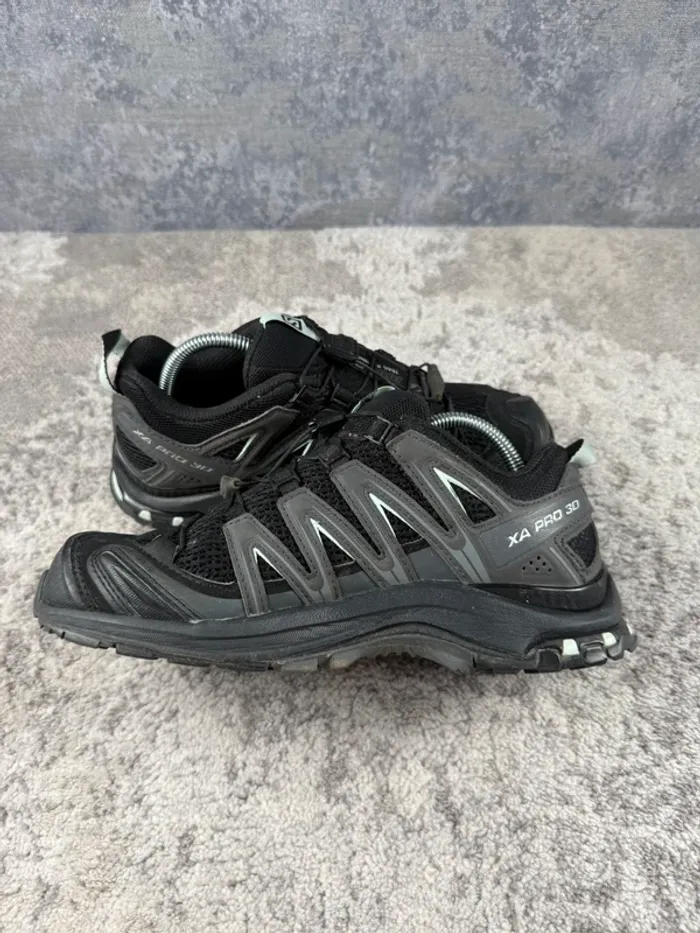 Salomon XA Pro 3D - Trekking Shoes - Black & Grey - photo numéro 7