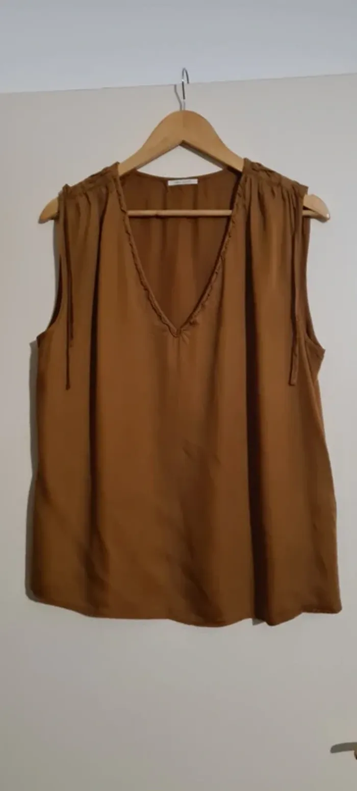 Blouse marron IKKS